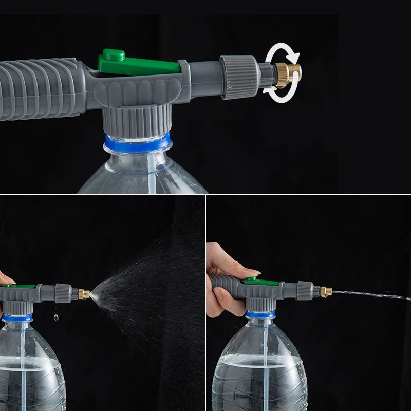 Manual High-Pressure Bottle Spray Nozzle Tool