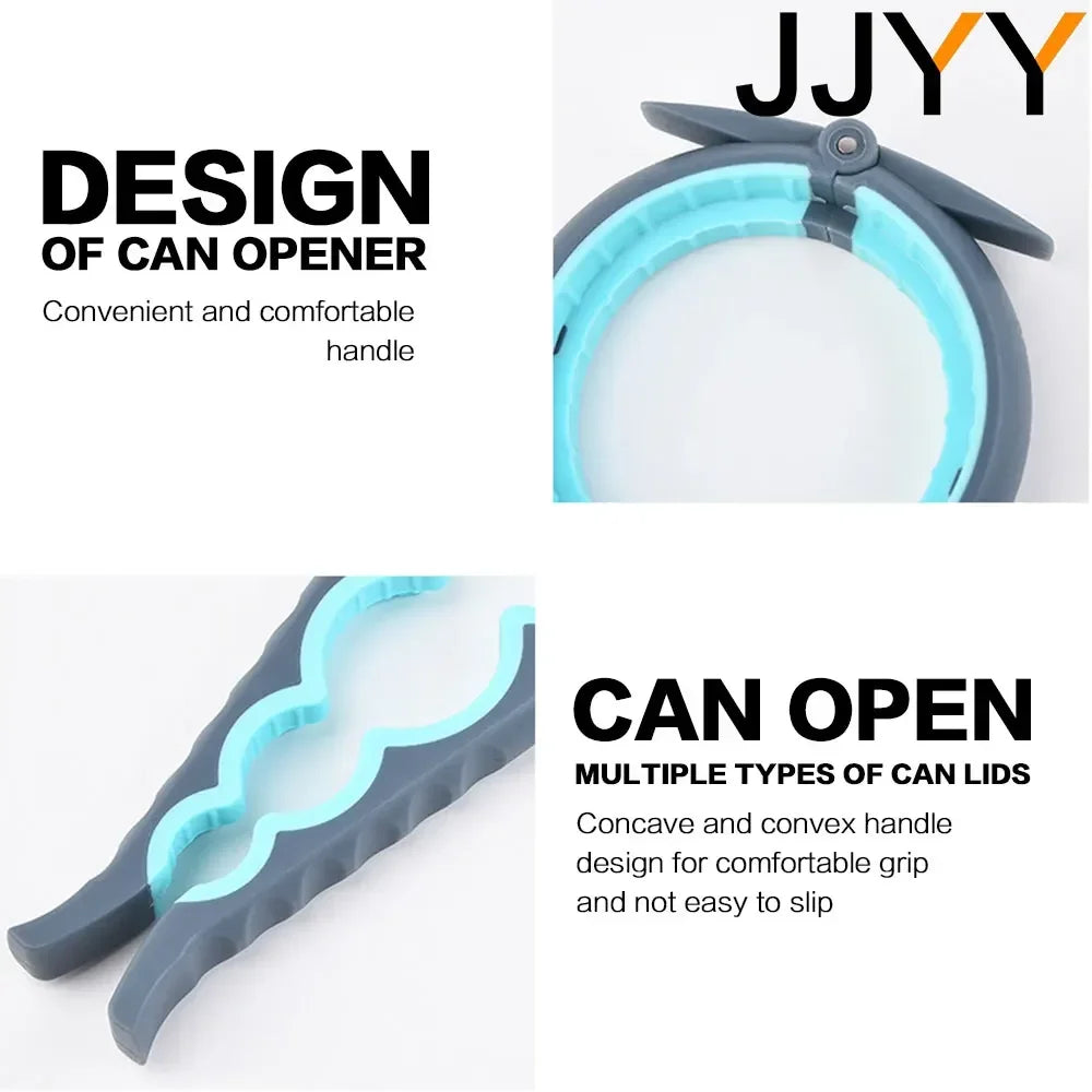 4-in-1 Multi-Function Can & Bottle Opener Tool
