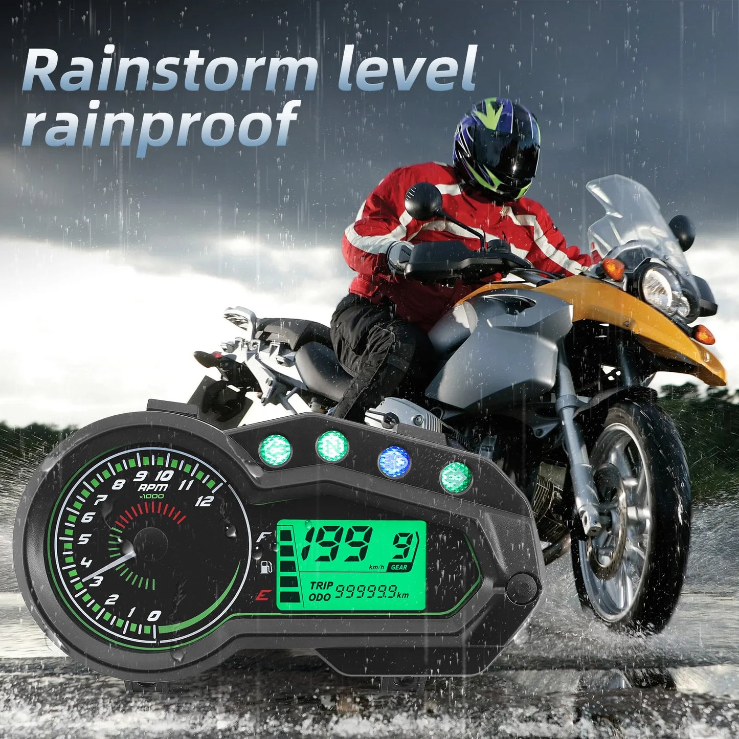 12V Digital Speedometer Odometer for Italika