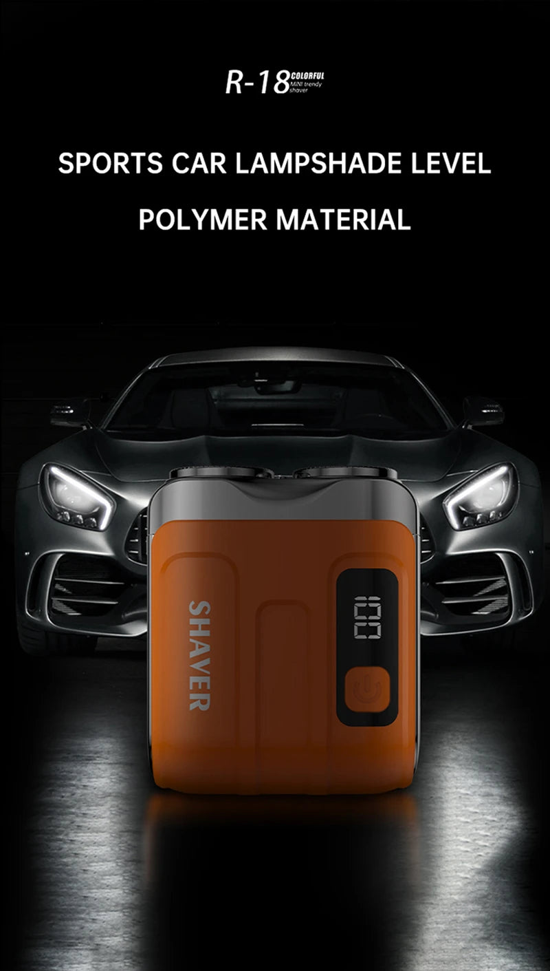 Electric Smart Shaver with Digital Display