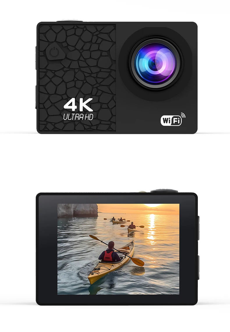 Dive into adventure with this IP68 sport action camera!