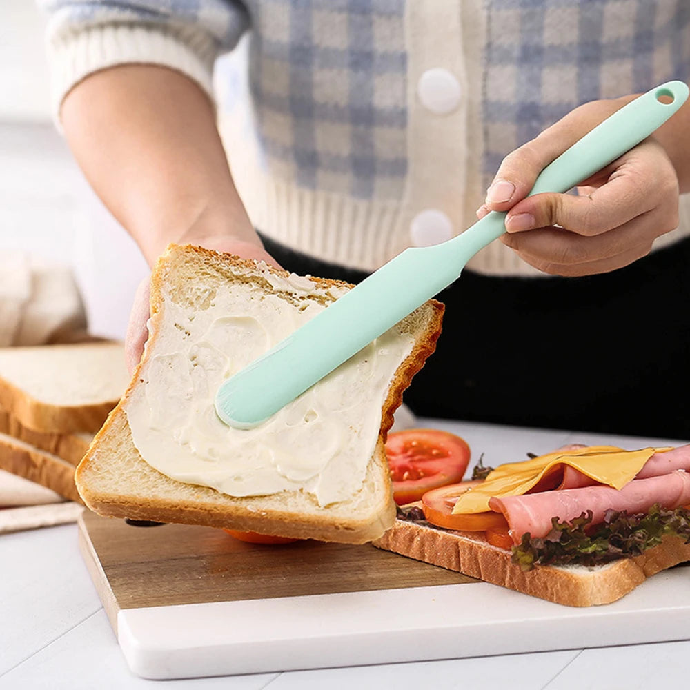 Silicone Cake Spatula Heat-Resistant Baking Tool