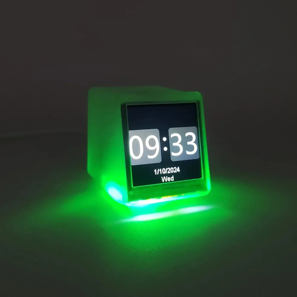 Smart WiFi Weather Clock with Bitcoin Monitor