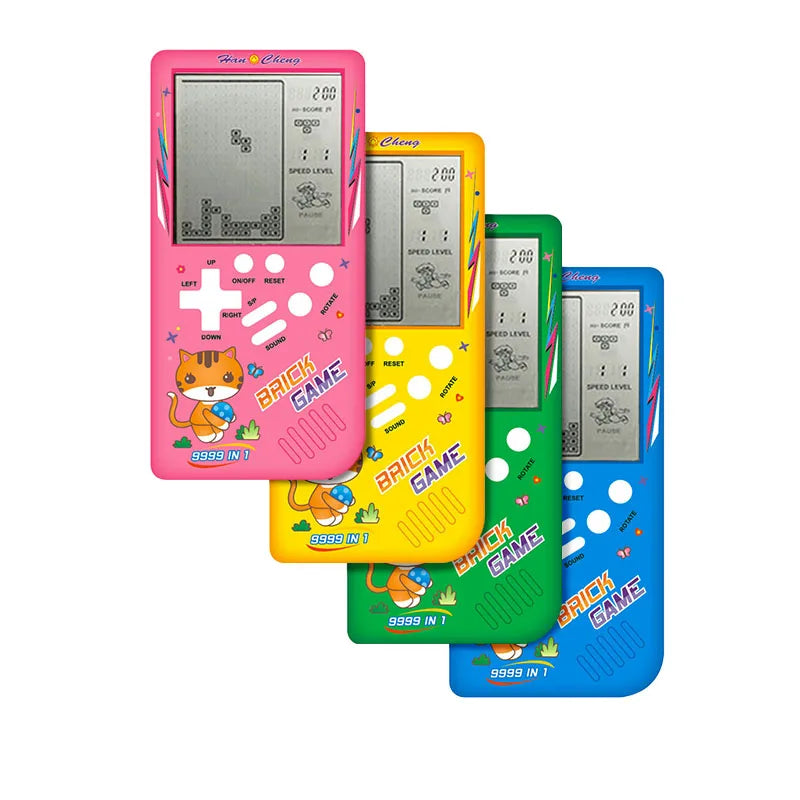 Retro Handheld Brick Game Console – Classic Fun