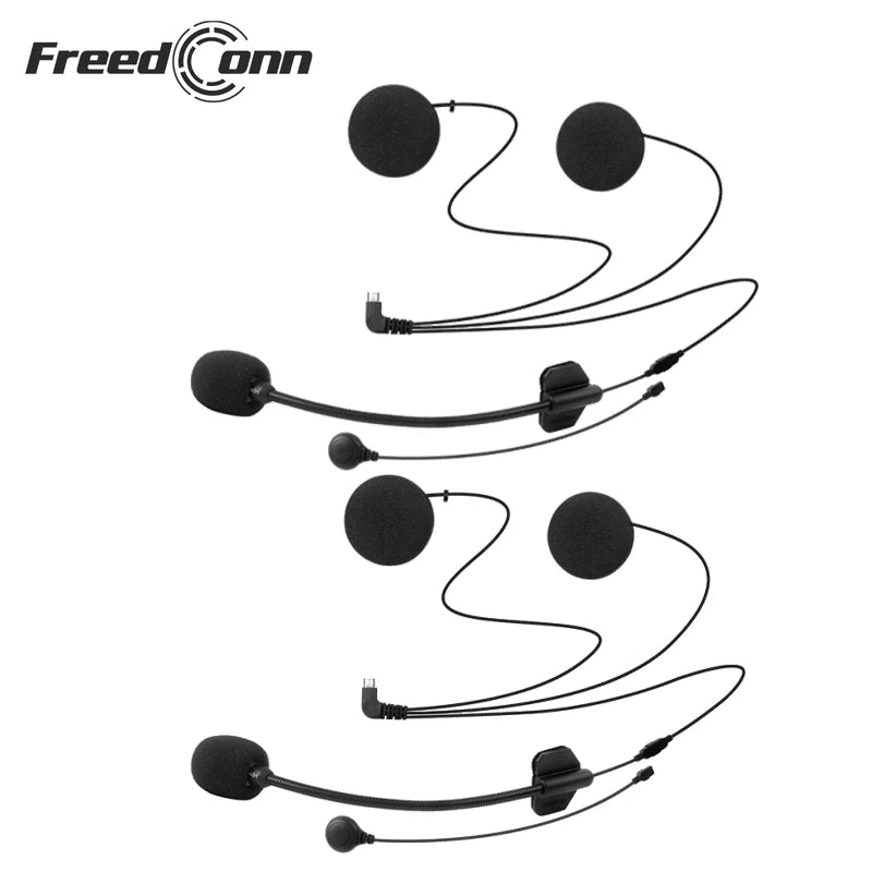 Freedconn Hard Earphone Kit for Helmet Intercoms