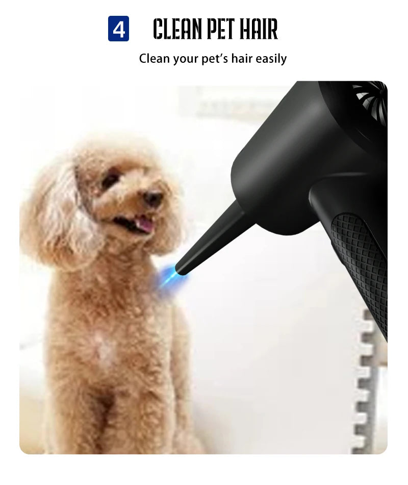 Cordless Air Duster 51000RPM for PC Cleaning