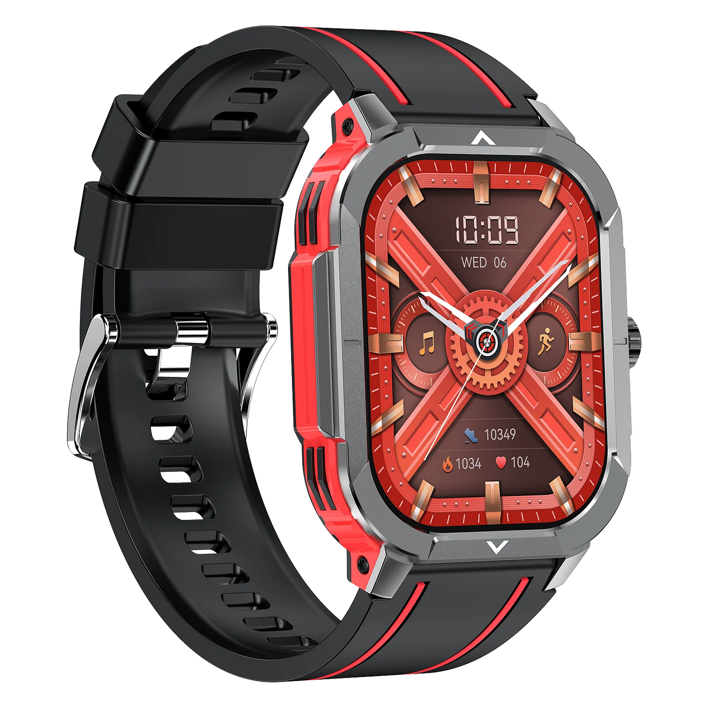 2.06" AMOLED Smart Watch Wireless Charging