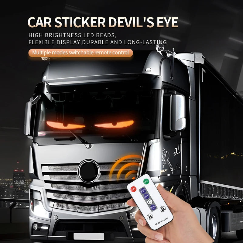 Remote Control LED Matrix Truck Graffiti Light