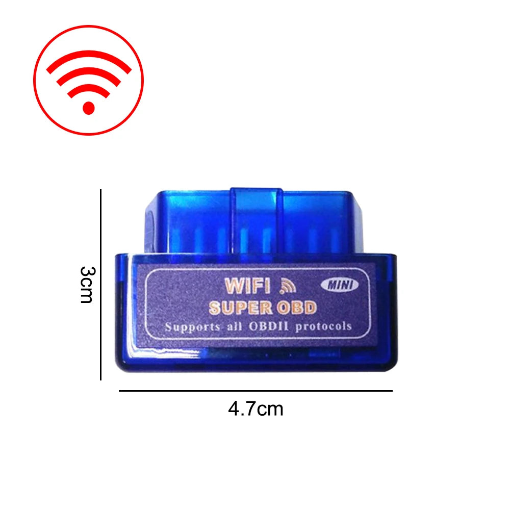 ELM327 OBD2 Scanner V1.5 WiFi Bluetooth Diagnostic Tool