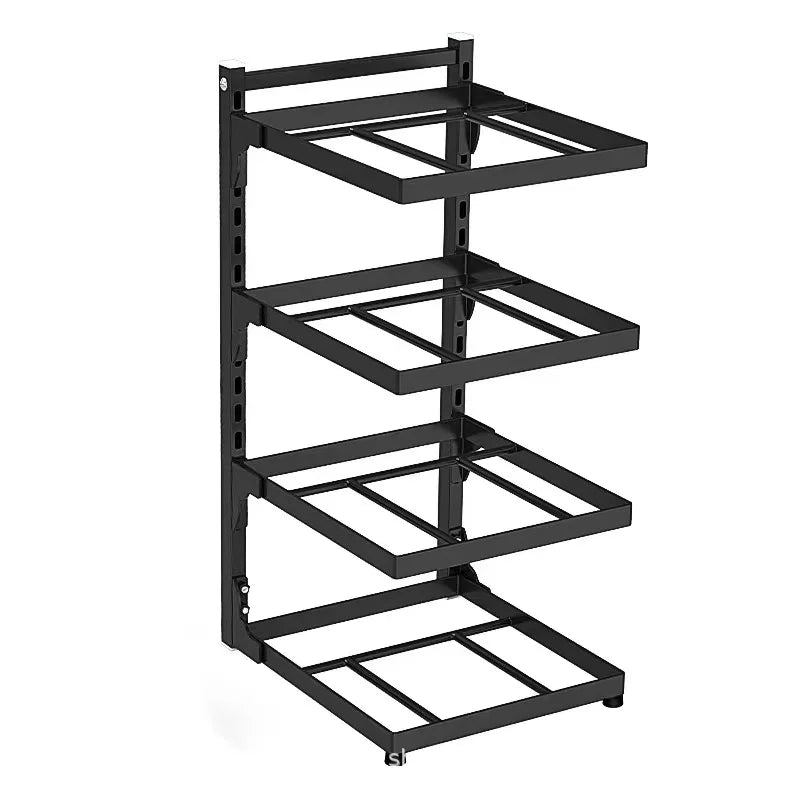Kitchen Sink Storage Rack – Multi-Layer Adjustable Pot & Pan Organizer