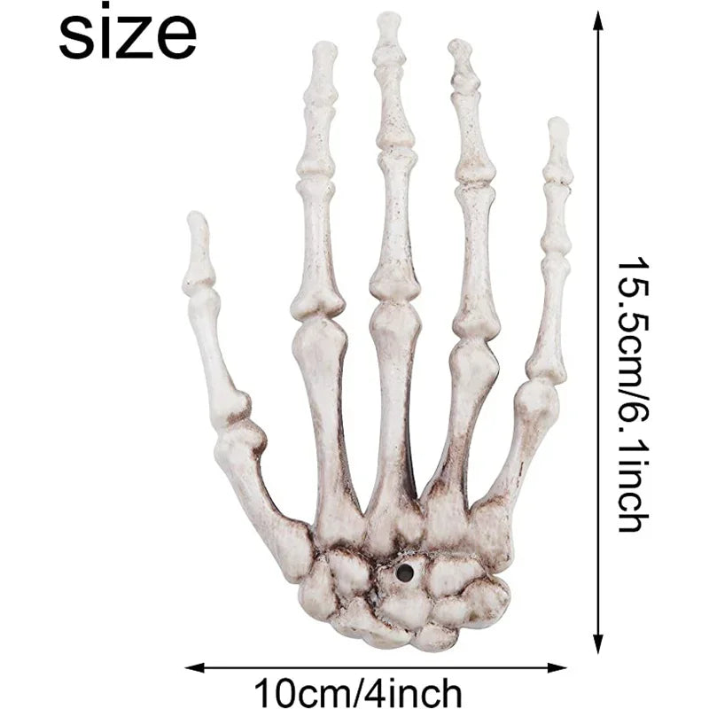 Halloween Skeleton Hand Bone Decoration Props