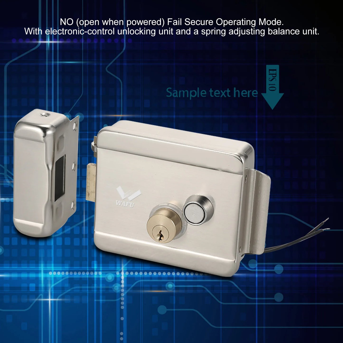 WAFU Smart Electric Door Lock for Home & Office