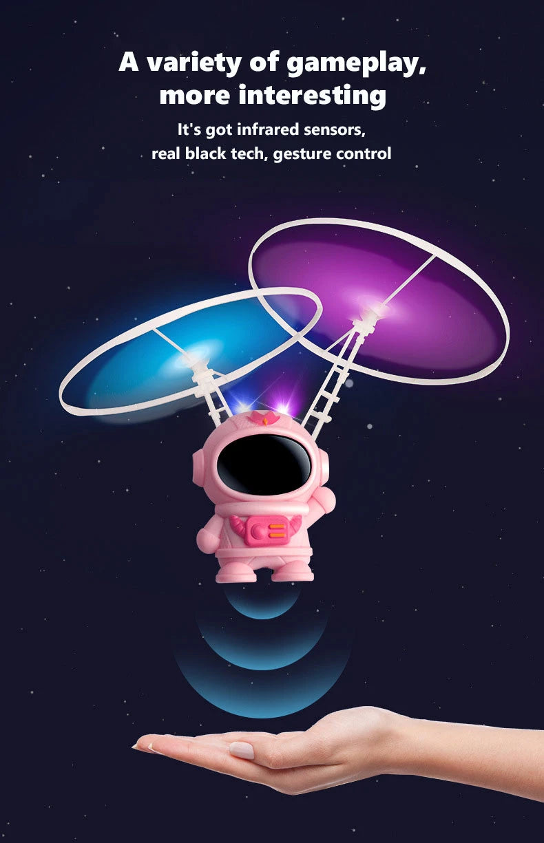 Mini Infrared Induction Flying Astronaut Toy