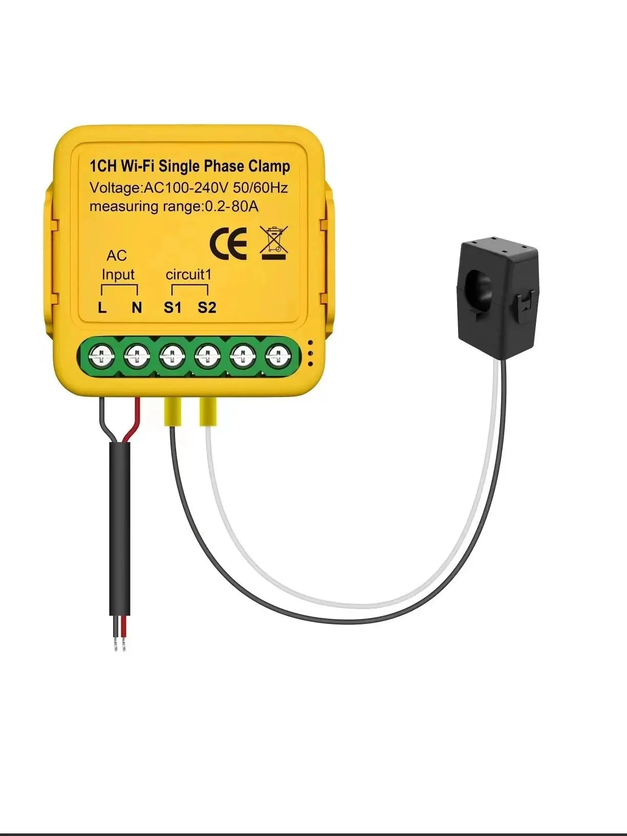 Smart WiFi Energy Meter & KWH Monitor