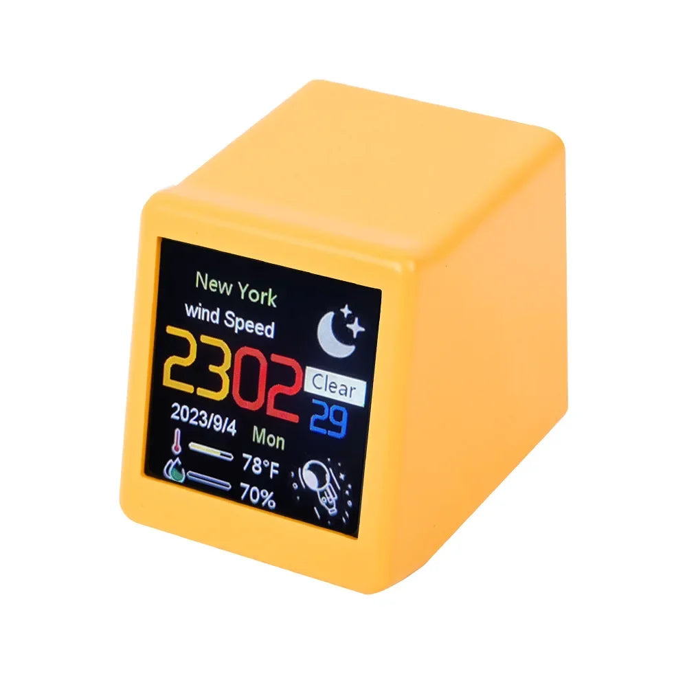 Smart WiFi Weather Clock with Bitcoin Monitor