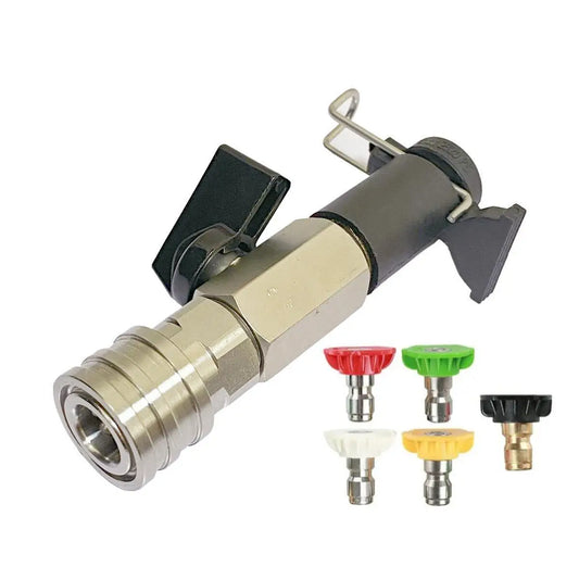 High Pressure Washer Ball Valve Quick Connector