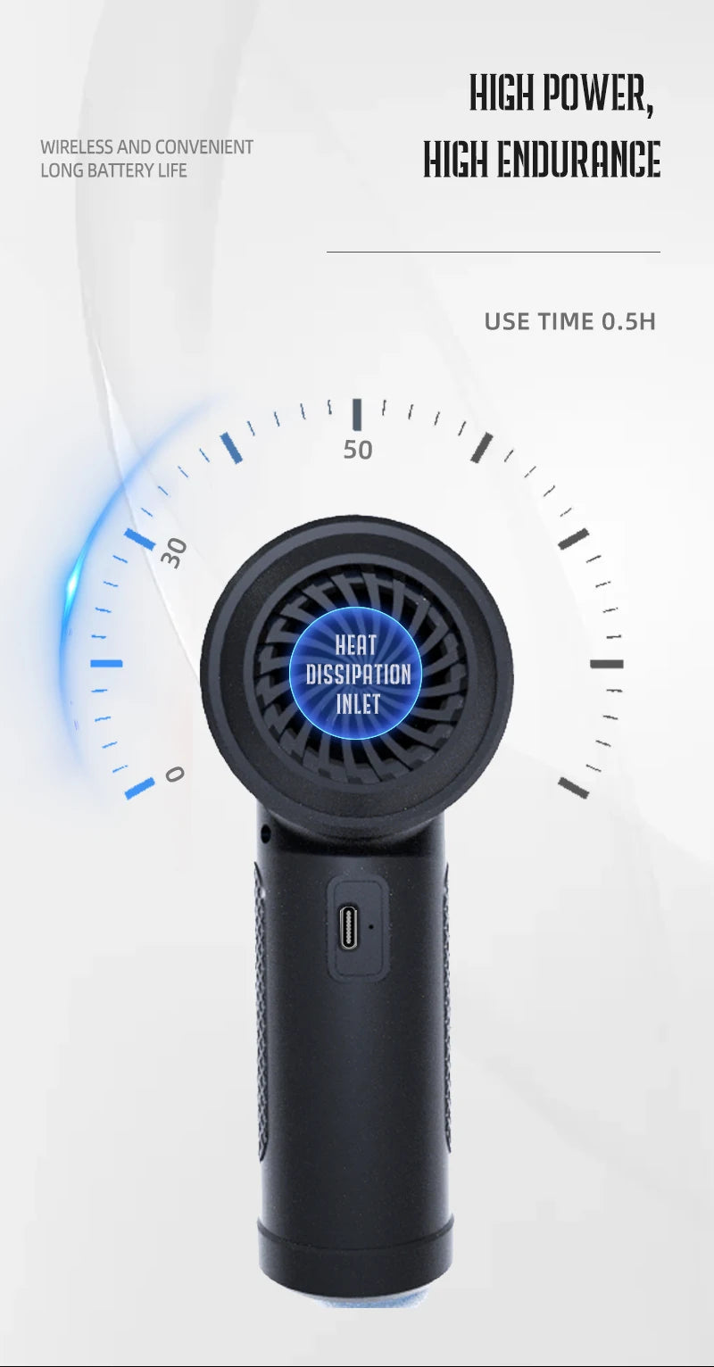 Cordless Air Duster 51000RPM for PC Cleaning