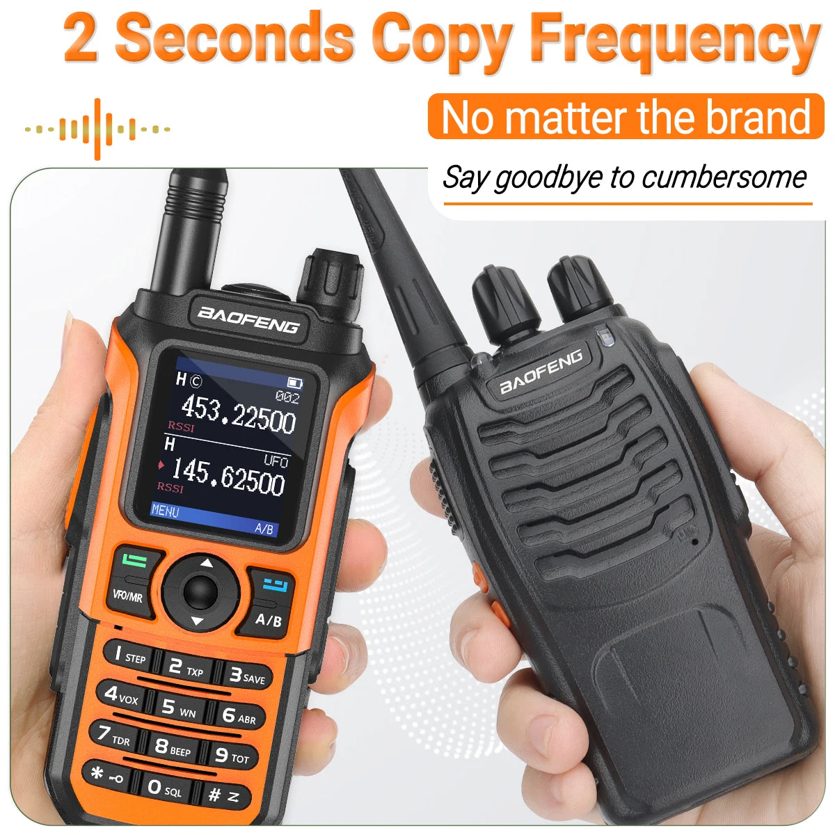Baofeng UV-21 Pro V2 Waterproof Long-Range Radio