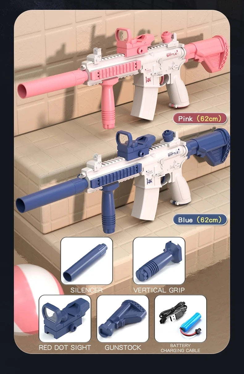 M416 Fully Automatic Water Gun for Outdoor Fun