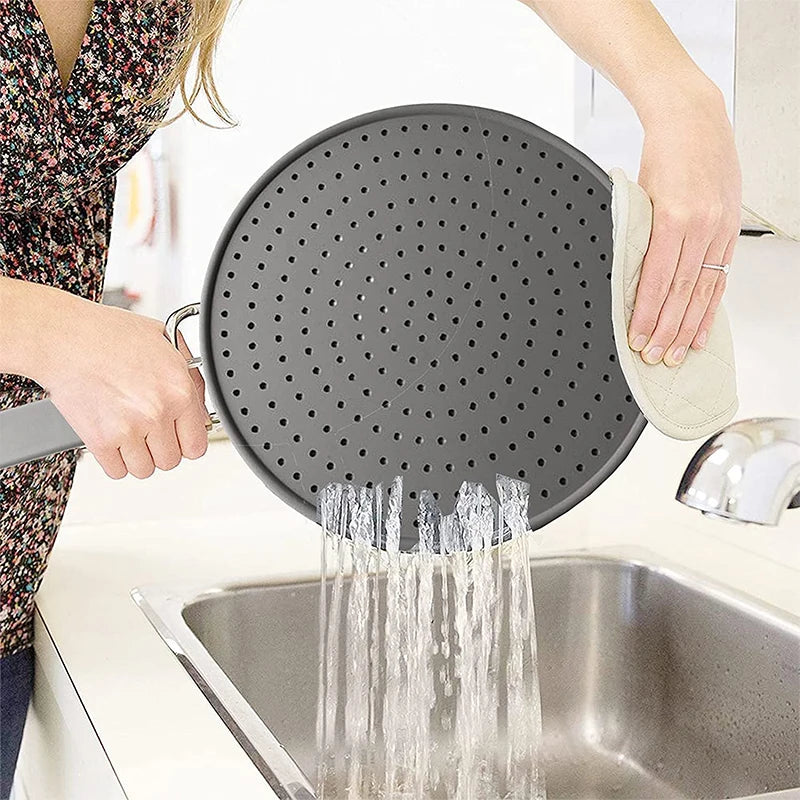 Silicone Oil Splatter Guard for Frying Pans