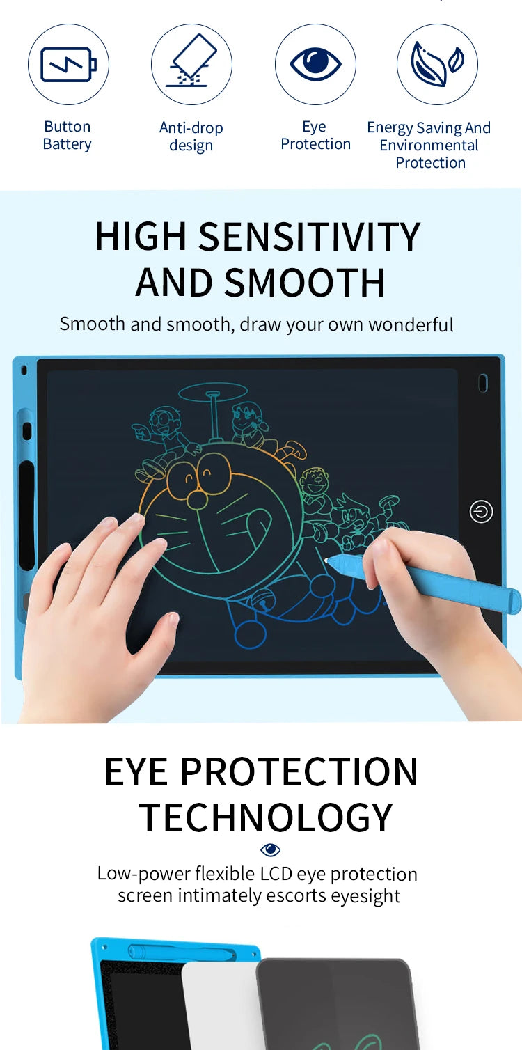 8.5” LCD Writing Tablet – Endless Drawing & Learning Fun!