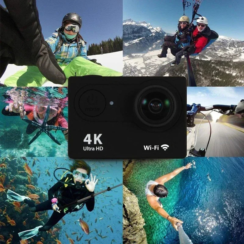 Record every adventure with this 4K action camera!