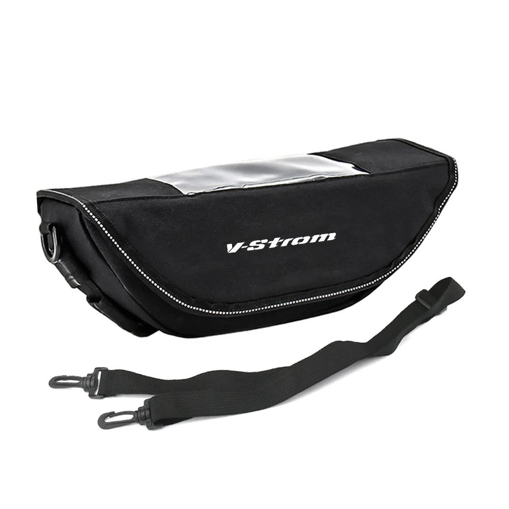 Waterproof GPS Handlebar Bag for V-STROM
