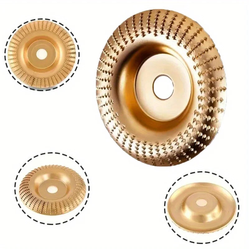 Wood Carving & Sanding Disc Set – 1/3pcs Shaping Wheels