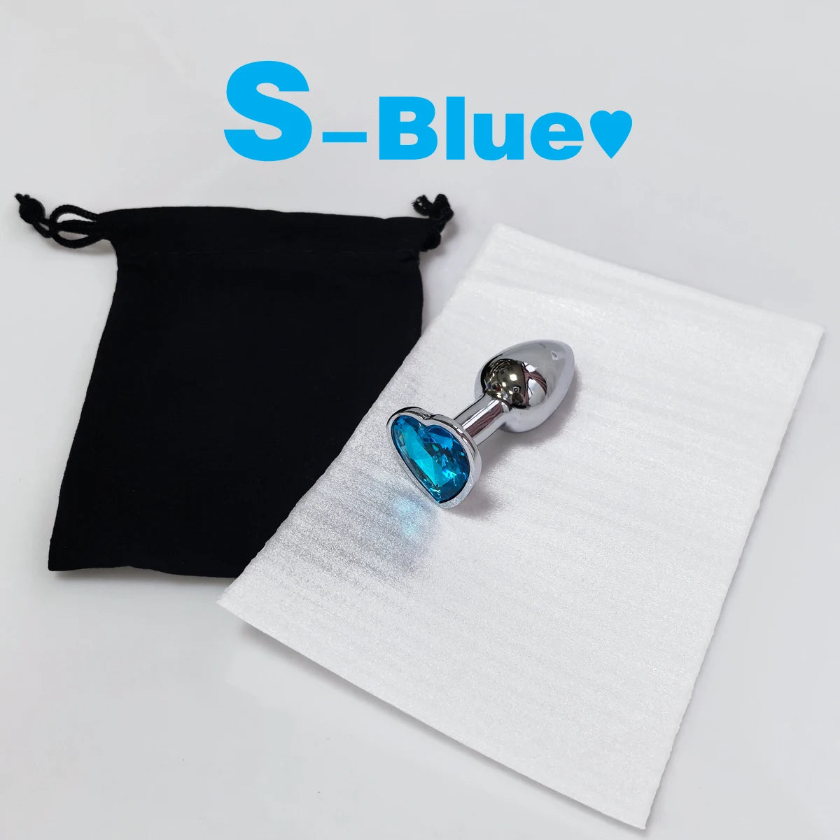 Heart Base Stainless Steel Anal Plug