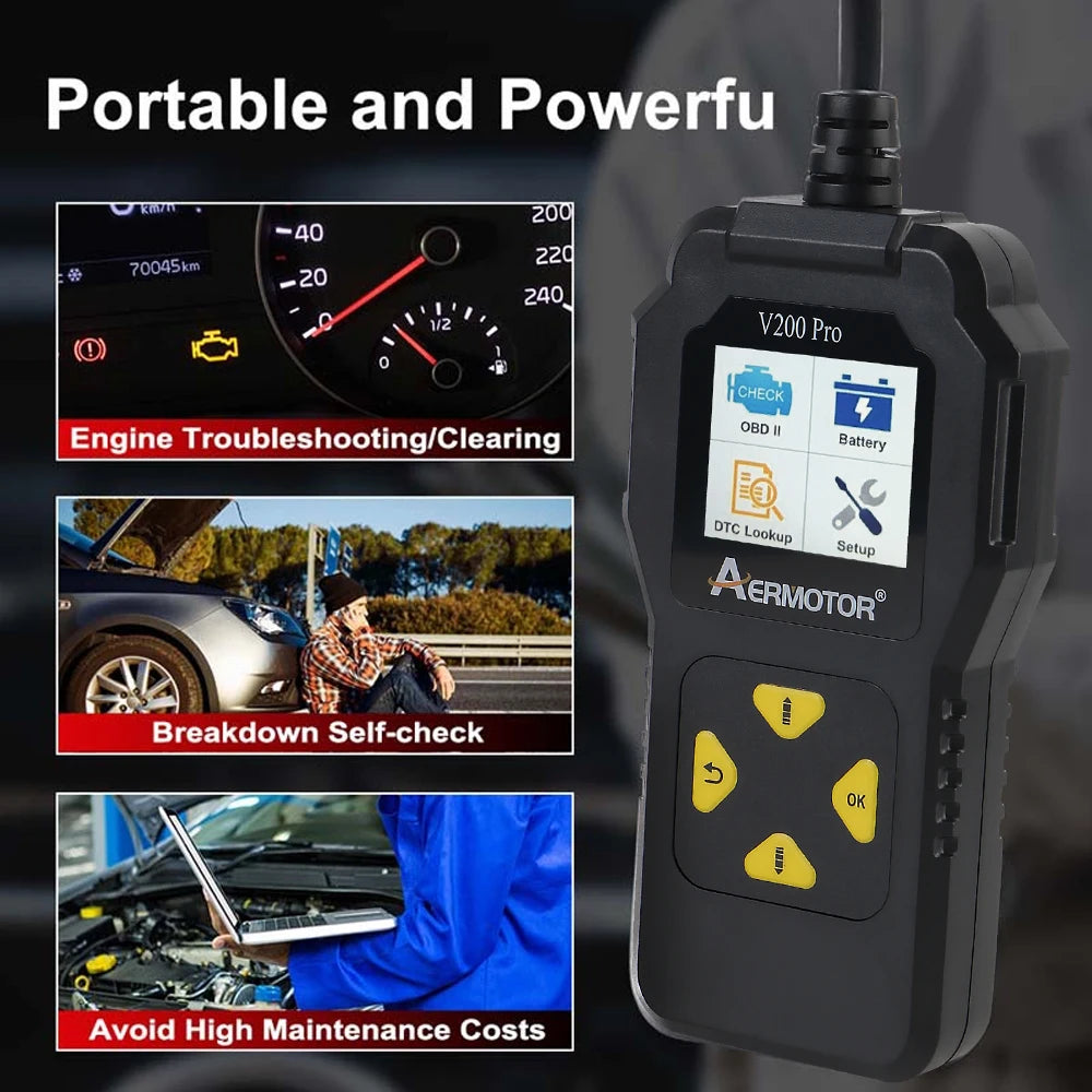 Engine Fault Diagnosis Tool – V317 OBD II EOBD Car Diagnostic Scanner