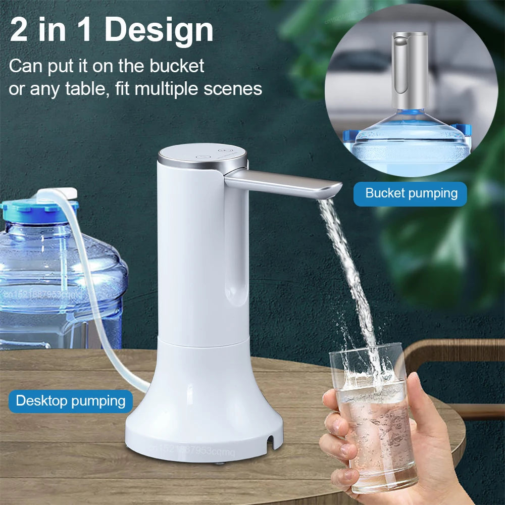 Foldable Electric Water Dispenser Pump Rechargeable
