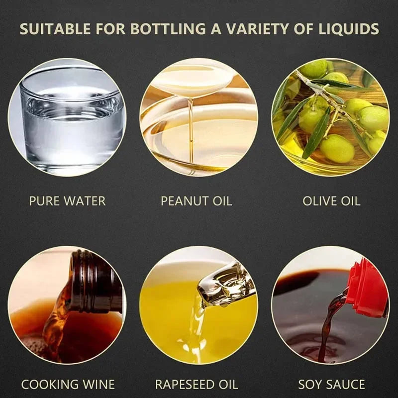 2-in-1 Oil Spray Bottle – Precision & Control for Healthier Cooking