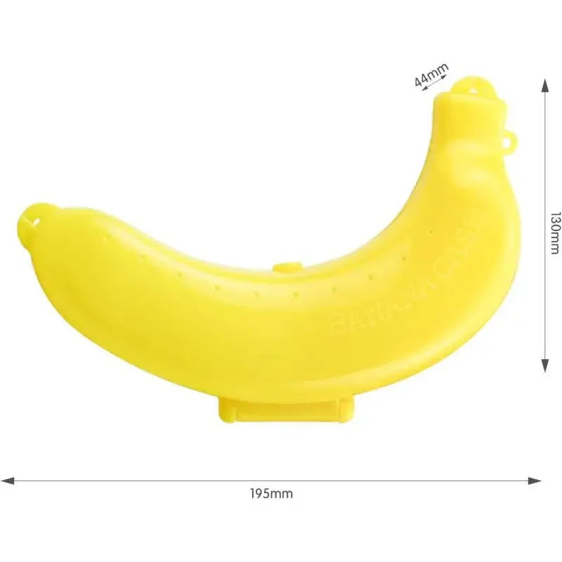 3pcs Banana Saver Case for Travel & Lunch