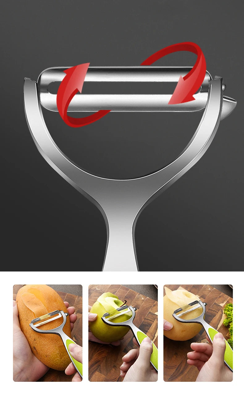 Stainless Steel Multi-Function Vegetable Peeler