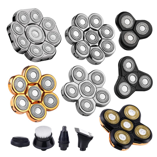 Replaceable Electric Shaver & Nose Trimmer Head