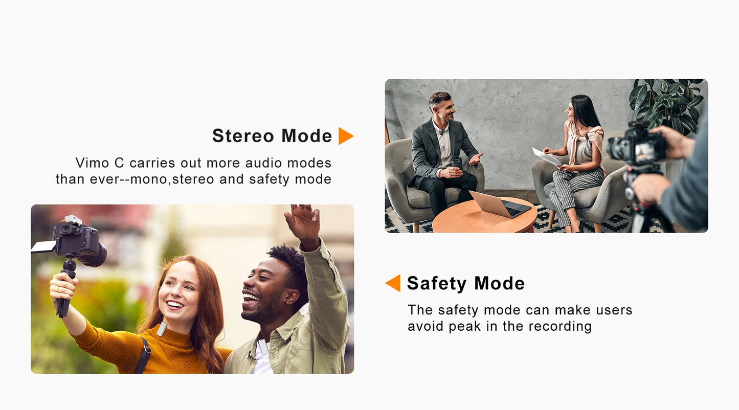 Comica Vimo C Mini Wireless Lapel Microphone Kit