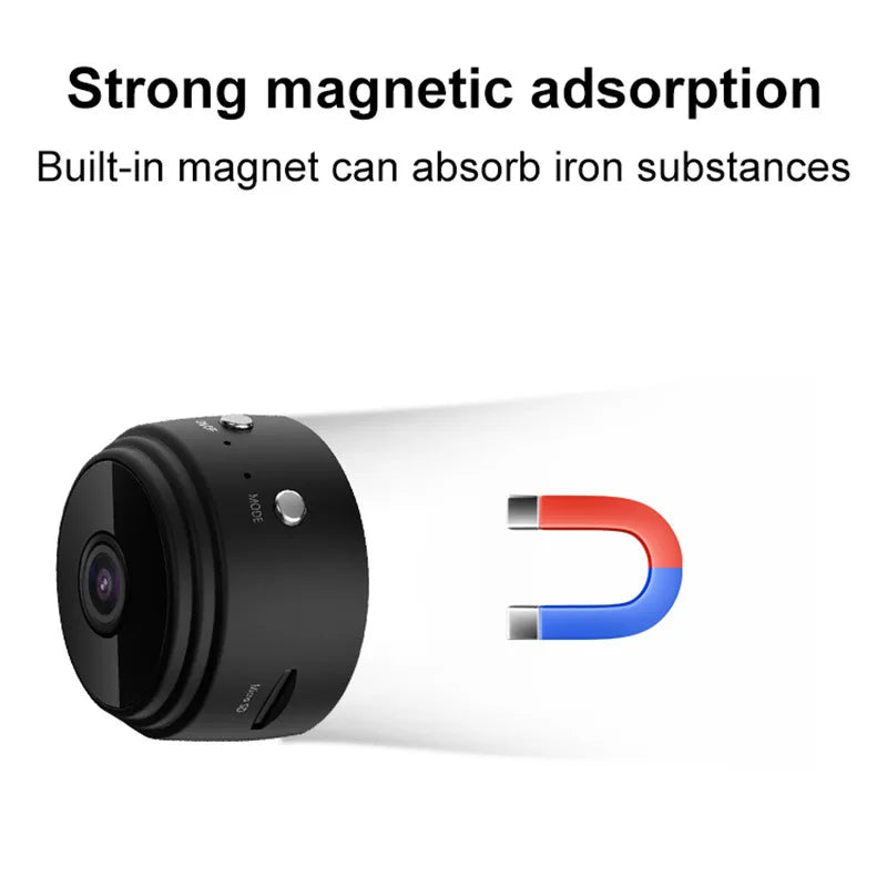 Secure your space with the A9 Mini WiFi Camera!