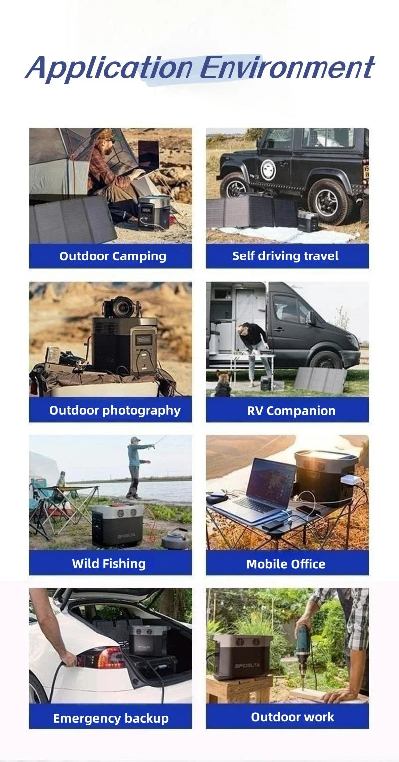 Super Power Solar Panel Kits 500W-2000W for RV & Camping