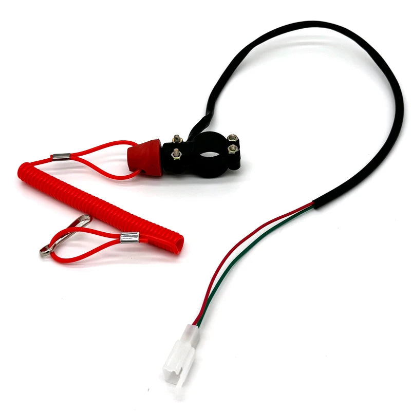 Kill Switch & Tether Cord for 22mm Handlebars