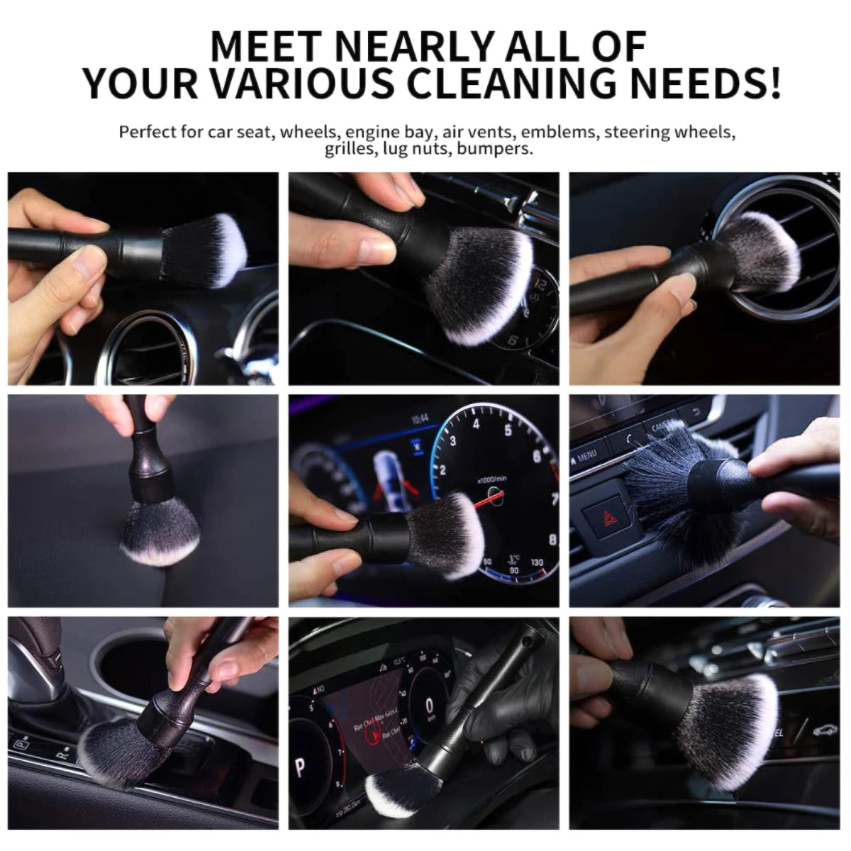 Acid-Resistant Detailing Brush – Tough on Dirt, Gentle on Surfaces!