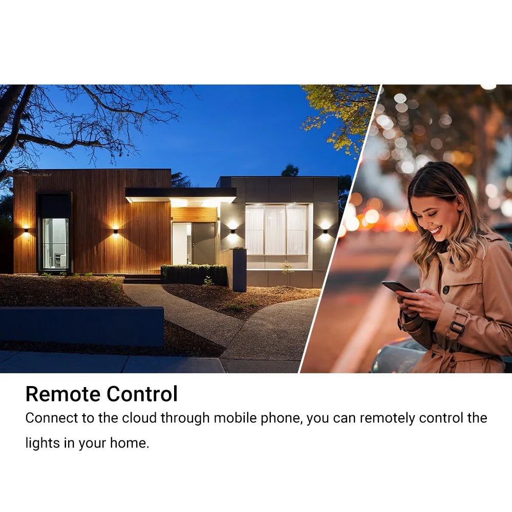 Smart RGBIC LED Wall Light with App Control