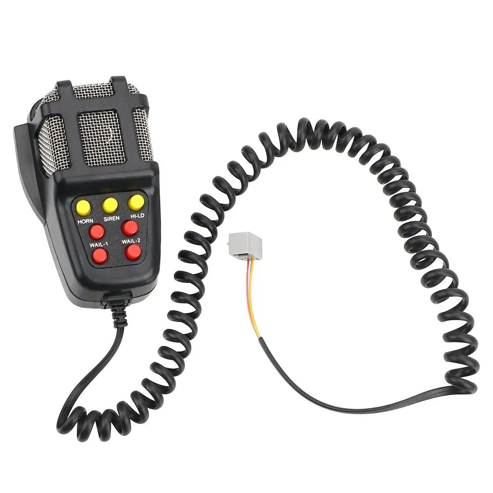 100W Car PA System Police Siren Megaphone