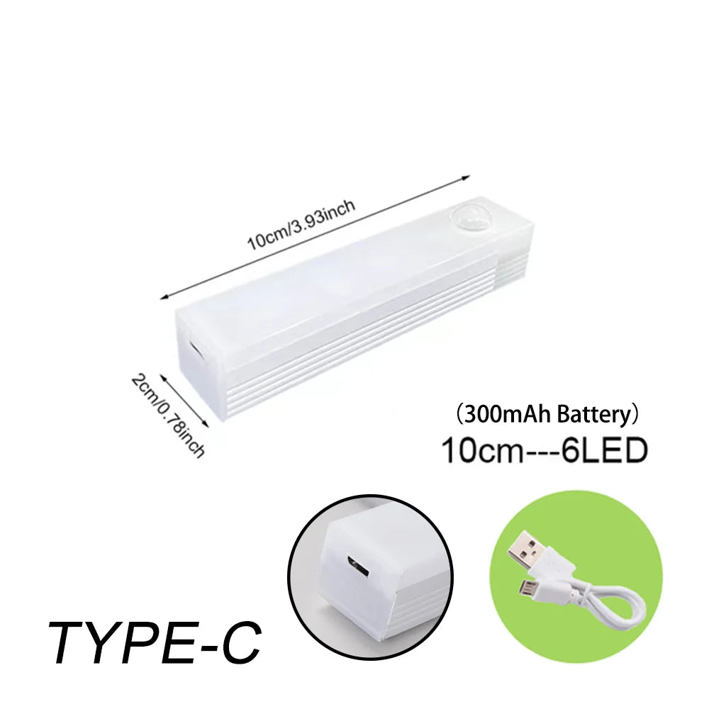 Wireless LED Motion Sensor Night Light Rechargeable