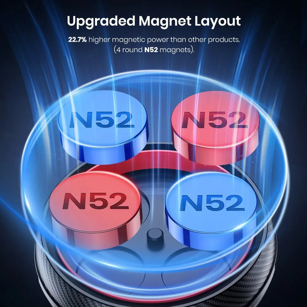 Magnetic Car Phone Mount in Car Phone Holder Air Vent Magnetic