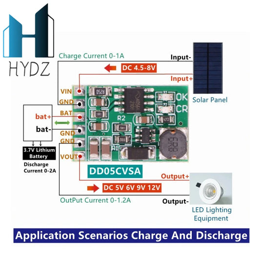 DC-DC Converter Boost Module for Lithium Battery
