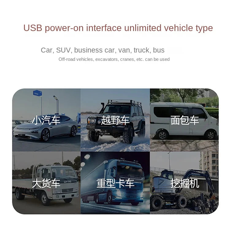 Dual Head Car USB Cooling Fan 3-Speed
