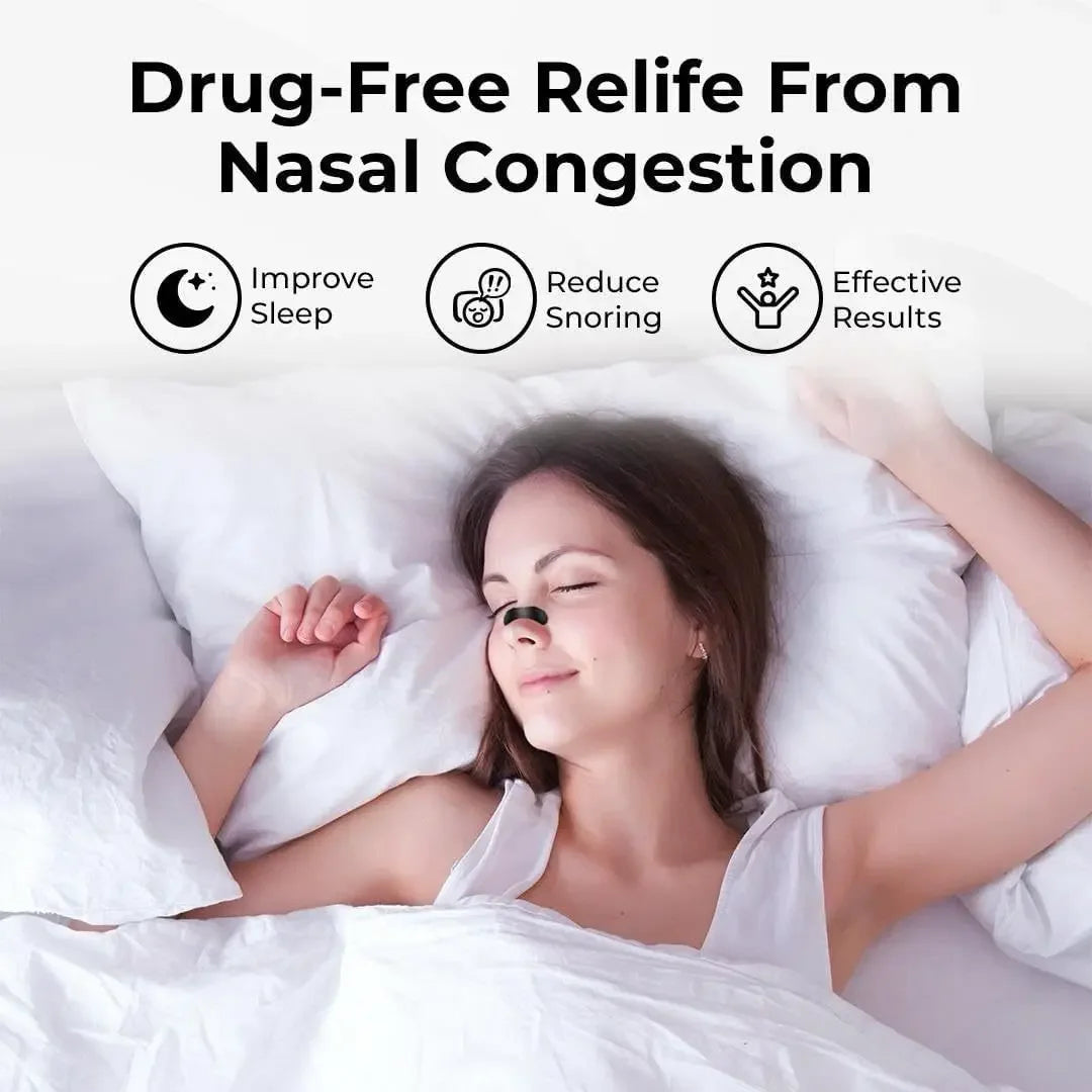 50pcs Anti-Snoring Nasal Strips for Adults - Clickilix