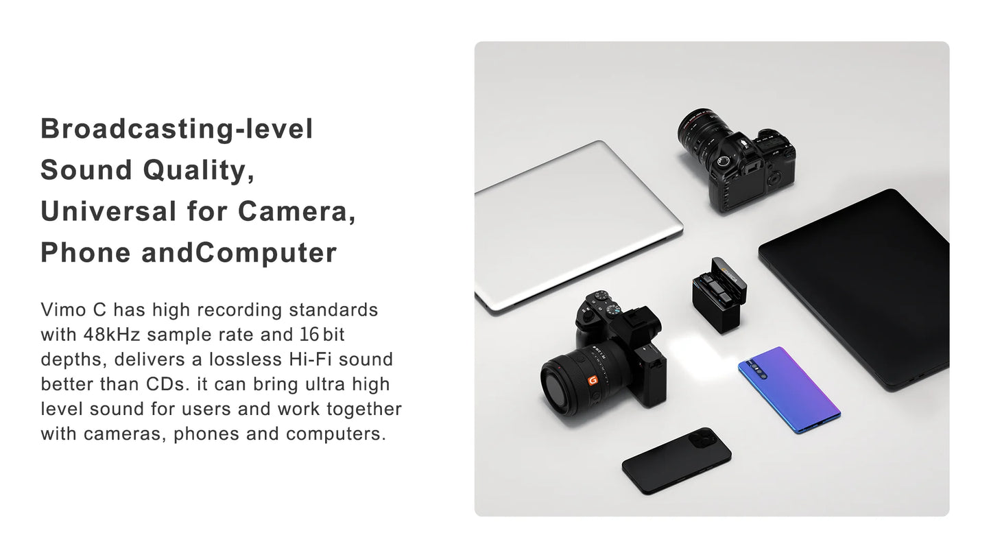 Comica Vimo C Mini Wireless Lapel Microphone Kit