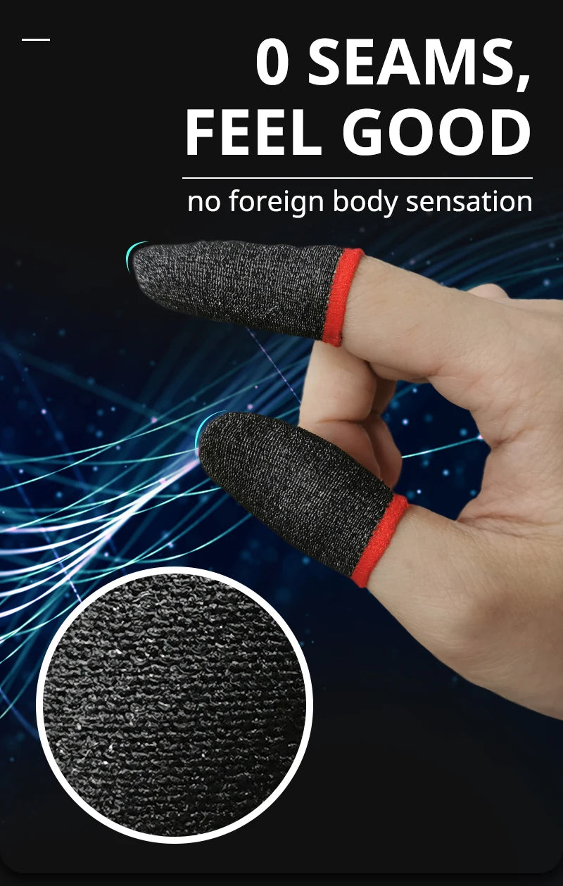 40pcs Gaming Finger Sleeves for Mobile Play