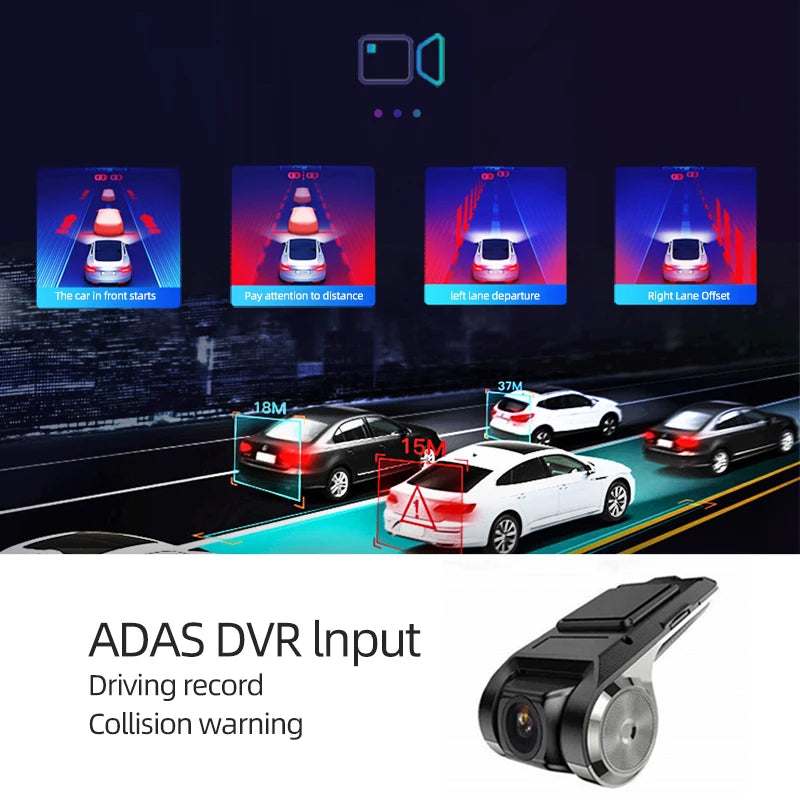 AA ADAS Smart Dash Cam Recorder